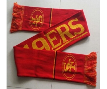 San Francisco 49ers Red Scarf