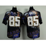 Nike San Diego Chargers #85 Antonio Gates 2014 Fanatic Fashion Elite Jersey