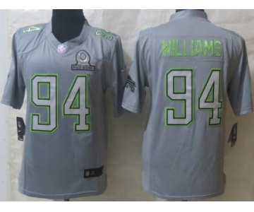 Nike Buffalo Bills #94 Mario Williams 2014 Pro Bowl Gray Jersey