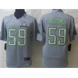 Nike Carolina Panthers #59 Luke Kuechly 2014 Pro Bowl Gray Jersey