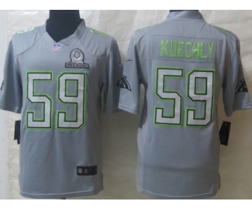 Nike Carolina Panthers #59 Luke Kuechly 2014 Pro Bowl Gray Jersey