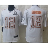 Nike Cleveland Browns #12 Josh Gordon 2014 Pro Bowl White Jersey