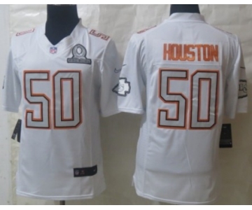 Nike Kansas City Chiefs #50 Justin Houston 2014 Pro Bowl White Jersey