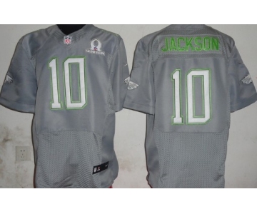 Nike Philadelphia Eagles #10 DeSean Jackson 2014 Pro Bowl Gray Jersey