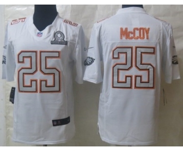 Nike Philadelphia Eagles #25 LeSean McCoy 2014 Pro Bowl White Jersey