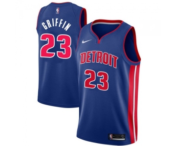 Nike Pistons #23 Blake Griffin Blue NBA Swingman Icon Edition Jersey