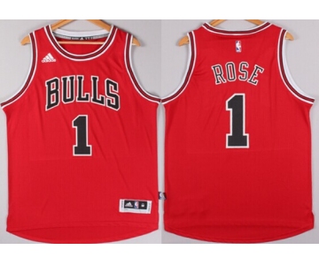 Chicago Bulls #1 Derrick Rose Revolution 30 Swingman 2014 New Red Jersey