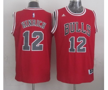 Chicago Bulls #12 Kirk Hinrich Revolution 30 Swingman 2014 New Red Jersey