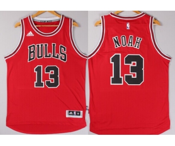 Chicago Bulls #13 Joakim Noah Revolution 30 Swingman 2014 New Red Jersey