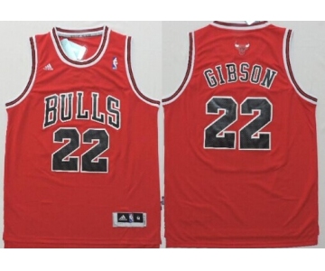 Chicago Bulls #22 Taj Gibson Revolution 30 Swingman Red Jersey