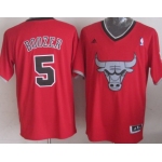 Chicago Bulls #5 Carlos Boozer Revolution 30 Swingman 2013 Christmas Day Red Jersey