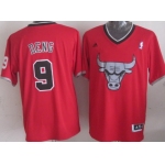 Chicago Bulls #9 Luol Deng Revolution 30 Swingman 2013 Christmas Day Red Jersey