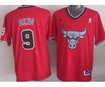 Chicago Bulls #9 Luol Deng Revolution 30 Swingman 2013 Christmas Day Red Jersey