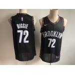 Brooklyn Nets 72 Biggie Black City Edition Nike Swingman Jersey