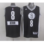 Brooklyn Nets #8 Deron Williams Revolution 30 Swingman 2014 Christmas Day Black Jersey