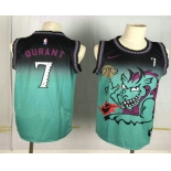Men's Brooklyn Nets #7 Kevin Durant Green Dragon Nike Swingman Stitched NBA Jersey