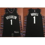 NBA Brooklyn Nets #1 Dangelo Russell Jersey 2018-19 New Season City Edition Jersey