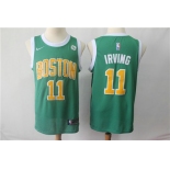 Boston Celtics 11 Kyrie Irving Nike Green 2018-19 Swingman Earned Edition Jersey