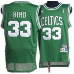 Boston Celtics #33 Larry Bird Green Hardwood Classics Soul Swingman Throwback Jersey