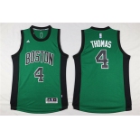 Boston Celtics 4 Isaiah Thomas Green Swingman Jersey