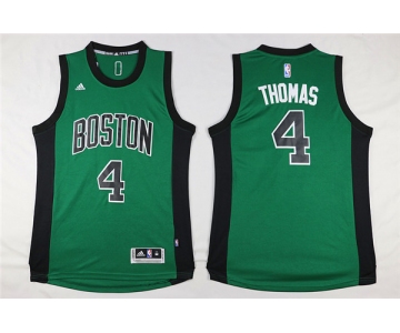 Boston Celtics 4 Isaiah Thomas Green Swingman Jersey