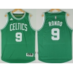 Boston Celtics #9 Rajon Rondo Revolution 30 Swingman 2014 New Green Jersey