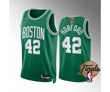 Men's Boston Celtics #42 Al Horford Green 2022 Finals Stitched Jersey