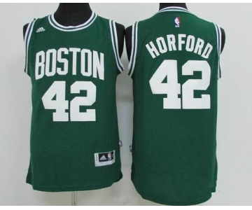 Men's Boston Celtics #42 Al Horford Green Revolution 30 Swingman Stitched Basketball Jersey