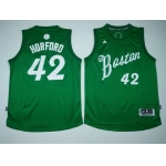 Men's Boston Celtics #42 Al Horford adidas Green 2016 Christmas Day Stitched NBA Swingman Jersey