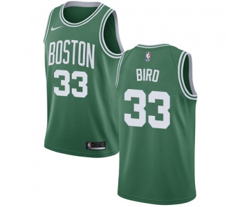 Nike Boston Celtics #33 Larry Bird Green NBA Swingman Icon Edition Jersey