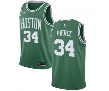 Nike Boston Celtics #34 Paul Pierce Green NBA Swingman Icon Edition Jersey