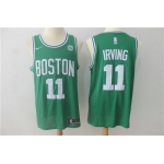 Nike Celtics 11 Kyrie Irving Green Swingman Jersey