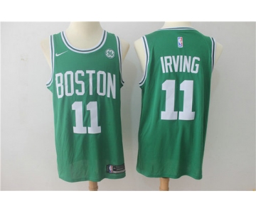 Nike Celtics 11 Kyrie Irving Green Swingman Jersey