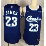 Crenshaw #23 LeBron James Swingman Stitched NBA Jersey