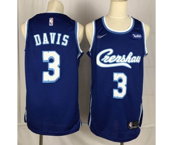 Crenshaw #3 Anthony Davis Swingman Stitched NBA Jersey