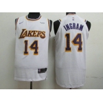 Lakers 14 Brandon Ingram White 2018-19 Nike Authentic Jersey