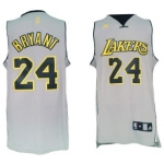 Los Angeles Lakers #24 Kobe Bryant Revolution 30 Swingman 2013 Gray Jersey