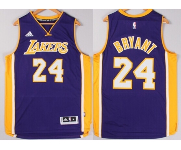 Los Angeles Lakers #24 Kobe Bryant Revolution 30 Swingman 2014 New Purple Jersey