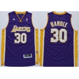 Los Angeles Lakers #30 Julius Randle Revolution 30 Swingman Purple Jersey