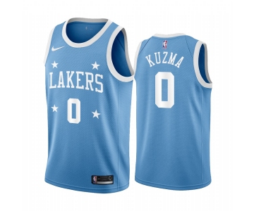 Nike Lakers #0 Kyle Kuzma Blue Minneapolis All-Star Classic NBA Jersey