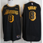 Nike Lakers #8 Kobe Bryant Black NBA Swingman City Edition Jersey