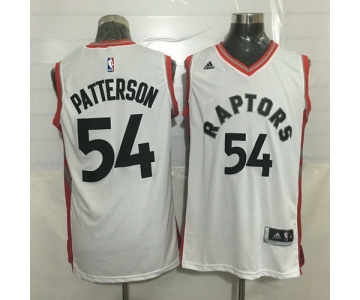 Men's Toronto Raptors #54 Patrick Patterson White New NBA Rev 30 Swingman Jersey