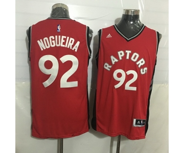 Men's Toronto Raptors #92 Lucas Nogueira Red New NBA Rev 30 Swingman Jersey