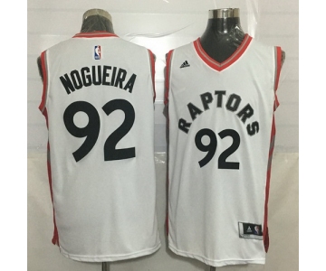 Men's Toronto Raptors #92 Lucas Nogueira White New NBA Rev 30 Swingman Jersey