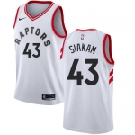 Nike Raptors #43 Pascal Siakam White NBA Swingman Association Edition Jersey