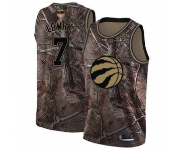 Raptors #7 Kyle Lowry Camo 2019 Finals Bound Basketball Swingman Realtree Collection Jersey