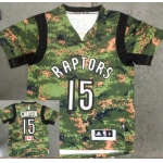 Toronto Raptors #15 Vince Carter Revolution 30 Swingman 2014 New Camo Short-Sleeved Jersey