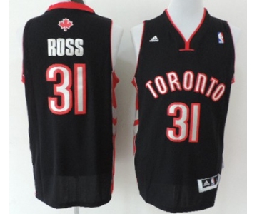 Toronto Raptors #31 Terrence Ross Revolution 30 Swingman Black Jersey