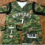 Toronto Raptors #7 Kyle Lowry Revolution 30 Swingman 2014 New Camo Short-Sleeved Jersey