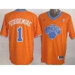 New York Knicks #1 Amare Stoudemire Revolution 30 Swingman 2013 Christmas Day Orange Jersey